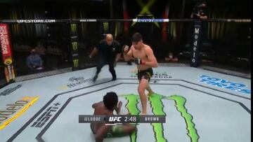 ¡Chileno-brasileño venció por KO en la UFC con increíble rodillazo!