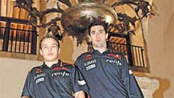 <b>GRAN DÚO.</b> Víctor Tomás y Mateo Garralda comparten banda.