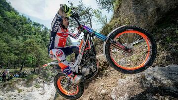 Toni Bou, con la Honda