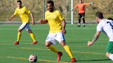 Imagen de un partido del Olivenza