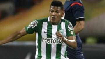 Alex Mej&iacute;a, m&aacute;ximo referente en el medio campo y uno de los capitanes de Atl&eacute;tico Nacional