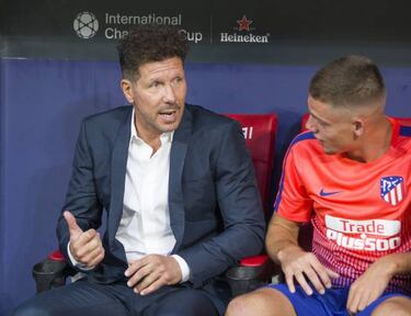 Simeone happy with Atlético's final friendly of the summer