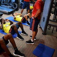 Con Falcao, los 24 convocados de Colombia ya están en Miami