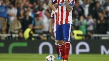 Mandzukic se muestra ofuscado en el partido frente al Madrid.