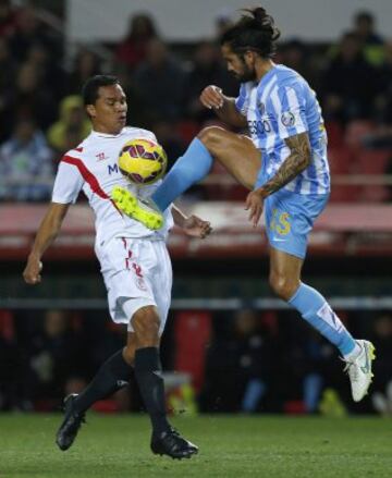 Marcos Angeleri y Carlos Bacca.