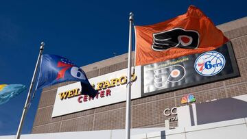 El Wells Fargo Center, pista de los Philadelphia Sixers