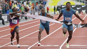 Bromell gana el primer gran duelo del a?o de la velocidad