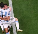 La historia se repite 30 años después: Messi calcó de niño la asistencia ante Países Bajos