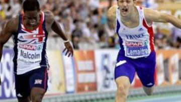 <b>ÚLTIMO SUSPIRO. </b>El francés volvió a tener una mala salida, pero su reacción le valió su segundo oro en estos Europeos.