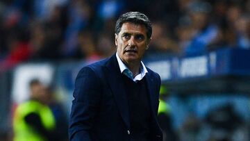Míchel, técnico del Málaga