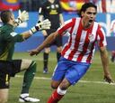 Falcao, a dos goles de su mejor marca
