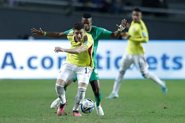 La Selección Colombia empató 1-1 frente a Senegal por la tercera fecha del Grupo C en el Mundial Sub 20. Este resultado le permite clasificar en la primera posición y espera rival en los octavos de final.
