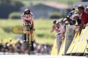 La contrarreloj entre Libourne y Saint Émilion en imágenes