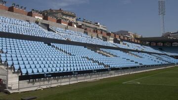 La grada de Tribuna en Balaídos.