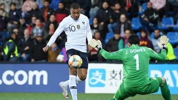 Mbappe brings up century with France opener in Andorra