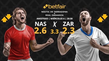 Nàstic de Tarragona vs. Real Zaragoza: horario, dónde ver, estadísticas y pronósticos