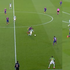 El gol 'maradoniano' de Fekir al Levante elegido el mejor de LaLiga 20/21