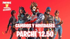 Fortnite - Notas del parche 12.50: cambios y novedades