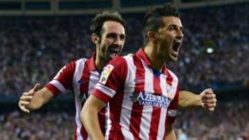 Villa y Juanfran son los únicos que le han marcado gol a Pinto