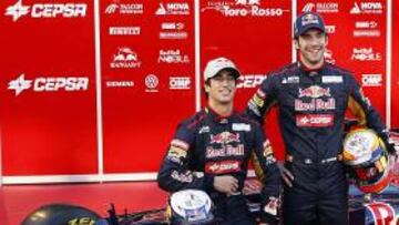 Toro Rosso presenta el monoplaza STR7 en Jerez