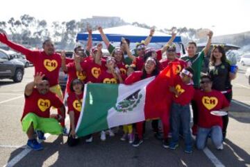 Chile vs México, en imágenes