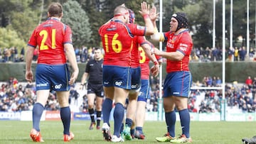 11/03/18 RUGBY PARTIDO CLASIFICACION MUNDIAL
 SELECCION ESPA&Ntilde;OLA ESPA&Ntilde;A  -  ALEMANIA 
 ALEGRIA