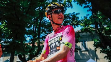 El ciclista noruego Johannes Staune-Mittet, durante el Giro de Italia sub-23.