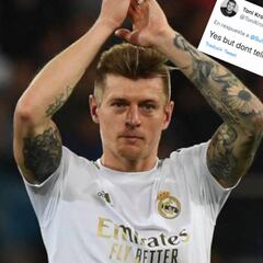 Tiene más clase que un colegio: la respuesta genial de Kroos a un tuitero crítico con él