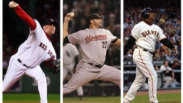 Los serpentineros Curt Schilling y Roger Clemens, así como el jonronero Barry Bonds, esperan nuevamente a ser elegidos para la inmortalidad en Cooperstown.