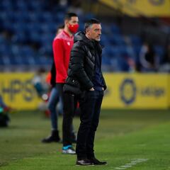 García Pimienta: “El punto que consigue el Leganés se lo ganan ellos”