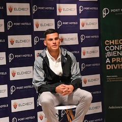 Lucas Cepeda: “Quiero dejar mi nombre en el Elche”