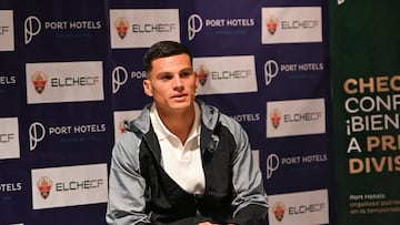 Lucas Cepeda: “Quiero dejar mi nombre en el Elche”