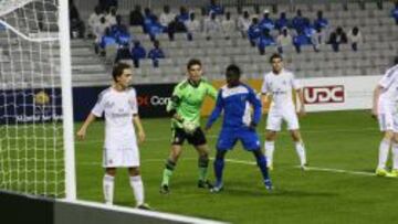 Luca Zidane, nombrado mejor portero de la Al Kass Cup.