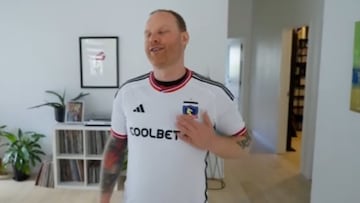 “Me gusta Colo Colo, elegí bien... La gente que conocí en Chile es de ese club”