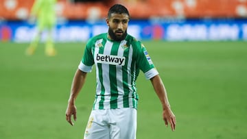 Fekir, ante el Valencia.