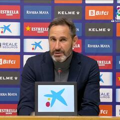 Vicente Moreno contesta a Araújo: "Es un jugador que me resbala"