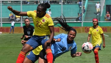 Partido amistoso entre Colombia y Uruguay