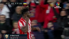 El obús que da vida al Madrid y a LaLiga: ‘mamma mia’ qué zambombazo de El Bilal