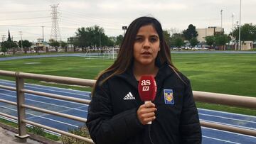 Para Cristina fue complicado combinar el estudio con el fútbol