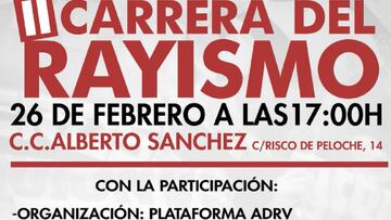 El cartel de la II Carrera del Rayismo