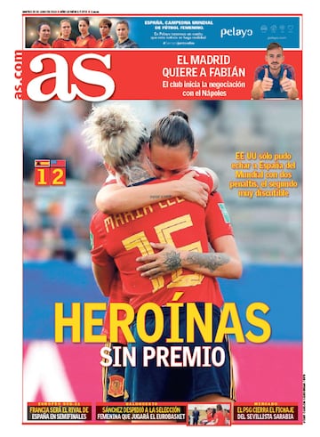 Las portadas de AS de junio