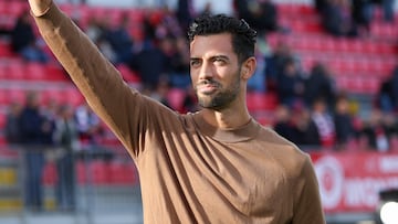 Monza (Italy), 06/11/2022.- AC Monza's defender Pablo Mari prior to the Italian Serie A soccer match between AC Monza and Hellas Verona FC at U-Power Stadium in Monza, Italy, 06 November 2022. (Italia) EFE/EPA/Roberto Bregani
