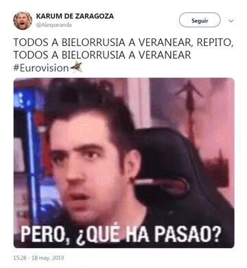 Los mejores memes de la gala de Eurovisión