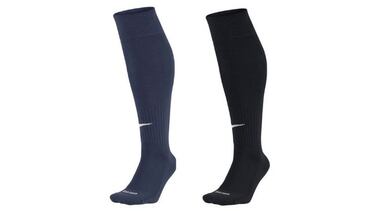 Estos calcetines Nike para fútbol vienen en cinco colores y tienen 4,700 opiniones en Amazon México