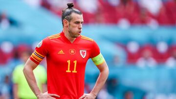 Gareth Bale of Wales during the UEFA Euro 2020, round of 16 football match between Wales and Denmark on June 26, 2021 at the Johan Cruijff ArenA in Amsterdam, Netherlands - Photo Marcel ter Bals / Orange Pictures / DPPI
 AFP7 
 26/06/2021 ONLY FOR USE IN 