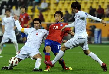 Nekounam capitaneó a la selección de Irán.