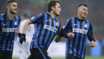 El chileno se ganó el corazón de los hinchas de Inter de Milán.