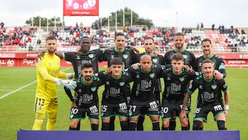 Alineación del Antequera en Algeciras.