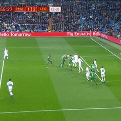 Este ya no es uno más: el gol histórico de Gabriel que retrata a Theo y Zidane