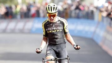 31/05/19 GIRO DE ITALIA
ETAPA 19 TREVISO a SAN MARTINO DI CASTROZZA
ESTEBAN CHAVES GANADOR ETAPA CICLISMO GIRO 2019